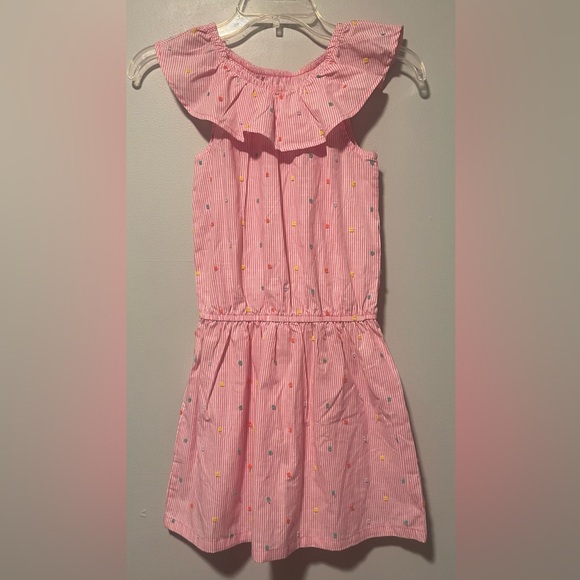 NWOT Wonder Nation Girl’s Sleeveless Dress Sz 7/8 - Picture 1 of 4